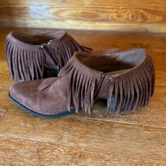 Coconuts by Matisse Shoes Coconuts By Matisse Fringe Suede Booties